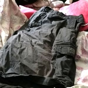 Dark Grey Union Bay cargo shorts size 40